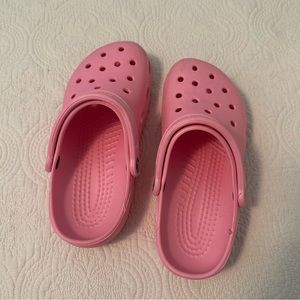 Pink Crocs